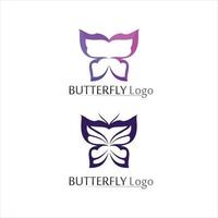 Beauty Butterfly icon design insect animal and beauty icon symbol vector