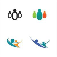 Community, network and social icon People group teamwork and community  Icon work Vector for business