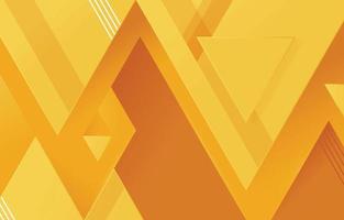 Yellow Triangle Shapes with White Stripe vector