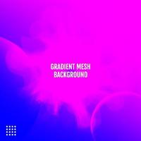 Modern colored abstract background Vector gradient mesh