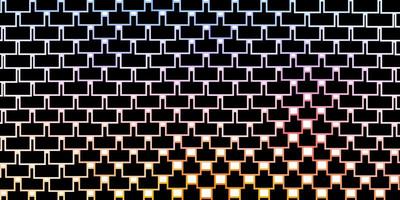Light Blue, Yellow vector texture in rectangular style. Modern design with rectangles in abstract style. Template for cellphones.