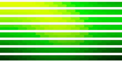 Dark Green, Yellow vector background with lines. Colorful gradient illustration with abstract flat lines. Smart design for your promotions.