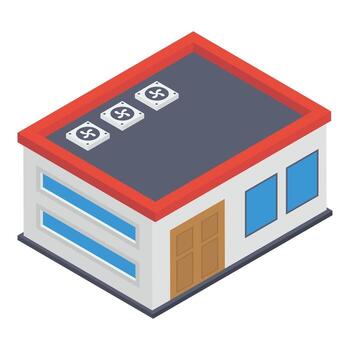 Office Infrastructure Elements vector