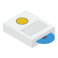 Portable Disc Drive vector