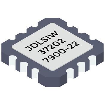 Electronic Microchip Elements vector