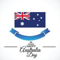 Happy Australia Day vector