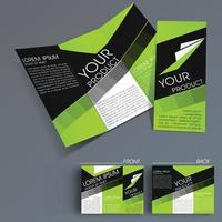 Brochure template vector design