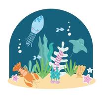 under the sea vector