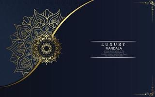 luxury mandala ornamental background vector