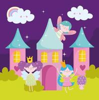 fairy cute cartoon vector