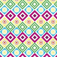geometric shapes and colored pattern background design vector