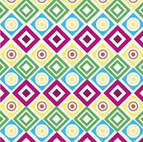 geometric shapes and colored pattern background design vector