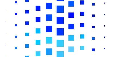Light BLUE vector backdrop with rectangles. New abstract illustration with rectangular shapes. Template for cellphones.