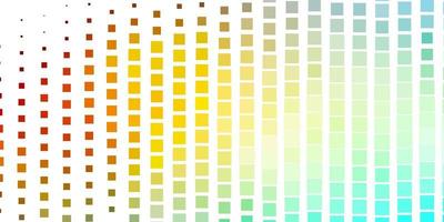 Light Blue, Yellow vector texture in rectangular style. Rectangles with colorful gradient on abstract background. Pattern for commercials, ads.
