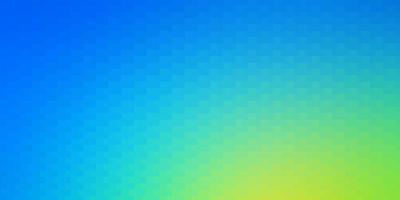 Light Blue, Green vector background with rectangles. Abstract gradient illustration with rectangles. Template for cellphones.