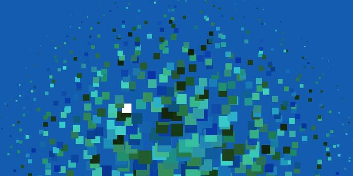 Light Blue, Green vector background in polygonal style. New abstract illustration with rectangular shapes. Design for your business promotion.