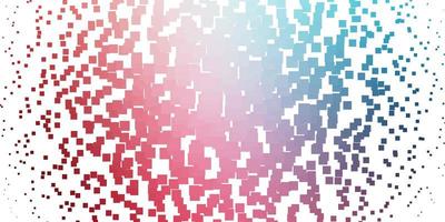 Light Blue, Red vector background with rectangles. Modern design with rectangles in abstract style. Template for cellphones.