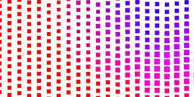 Light Blue, Red vector pattern in square style. Rectangles with colorful gradient on abstract background. Design for your business promotion.