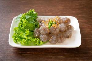 Steamed Tapioca Dumplings with Pork photo