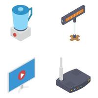 Trending Household Gadgets vector