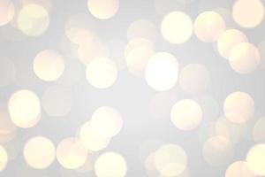 Abstract bokeh lights with soft light background, vector illustration