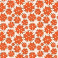 Abstract Citrus Seamless Pattern Background Vector Illustration