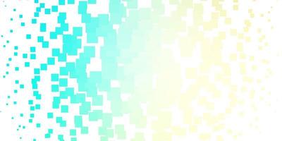 Light Blue, Green vector background with rectangles. New abstract illustration with rectangular shapes. Pattern for websites, landing pages.