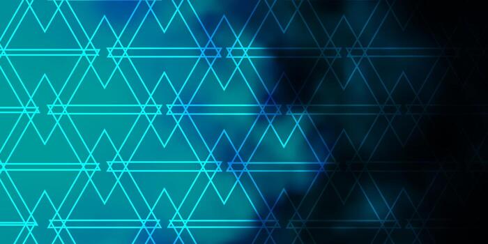 Dark BLUE vector backdrop with lines, triangles. Colorful illustration with triangles in simple style. Pattern for commercials.