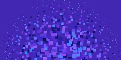 Light Purple vector pattern in square style. New abstract illustration with rectangular shapes. Best design for your ad, poster, banner.