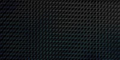 Dark BLUE vector pattern with lines. Geometric abstract illustration with blurred lines. Pattern for ads, commercials.
