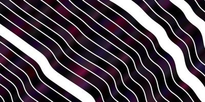 Dark Purple vector layout with wry lines. Colorful illustration, which consists of curves. Smart design for your promotions.