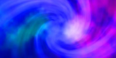 Light Pink, Blue vector pattern with clouds. Abstract colorful clouds on gradient illustration. Colorful pattern for appdesign.