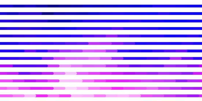 Fondo de vector de color rosa claro, azul con líneas. Ilustración degradada con líneas rectas en estilo abstracto. patrón para folletos, folletos.