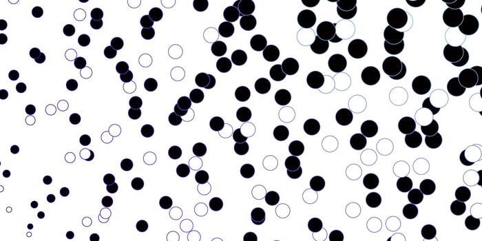 Dark Pink, Blue vector background with spots. Abstract colorful disks on simple gradient background. Pattern for booklets, leaflets.