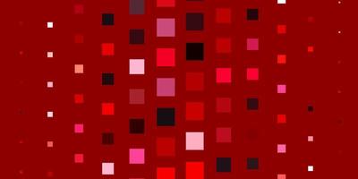 Light Orange vector template in rectangles. Abstract gradient illustration with rectangles. Design for your business promotion.