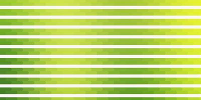 Light Green, Yellow vector background with lines. Geometric abstract illustration with blurred lines. Best design for your posters, banners.