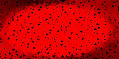 Light red vector polygonal background.