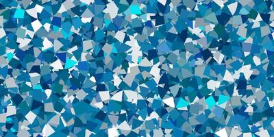 Light blue vector backdrop with lines, triangles.