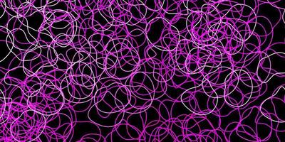 Dark pink vector backdrop with chaotic shapes.