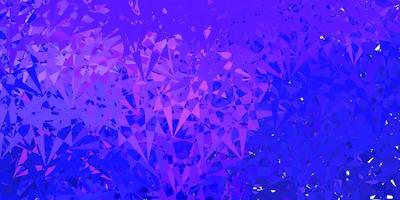 Dark purple vector pattern with polygonal shapes.