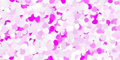 Light purple vector template with abstract forms.