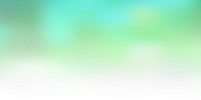 Light blue, green vector gradient blur drawing.