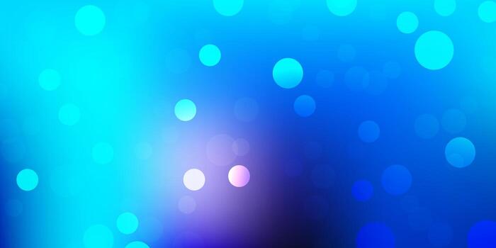 textura de vector rosa claro, azul con discos.