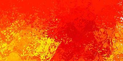 Light orange vector texture with random triangles.