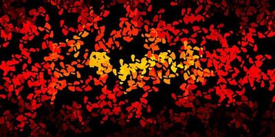 Abstract vector background with colorful gradient