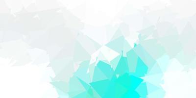 Light green vector gradient polygon layout.