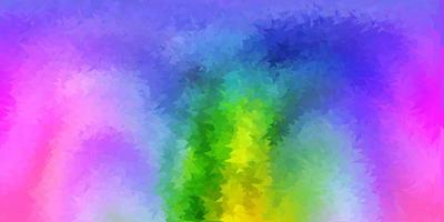 Light multicolor vector gradient polygon layout.