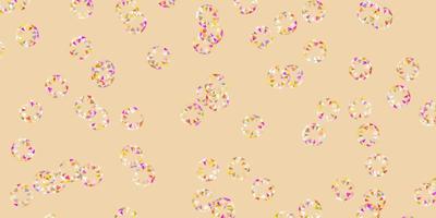 Light multicolor vector background with spots.