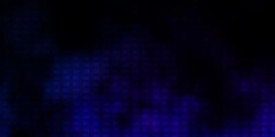 Dark BLUE vector pattern in square style.