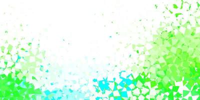 Light green vector texture with random triangles.